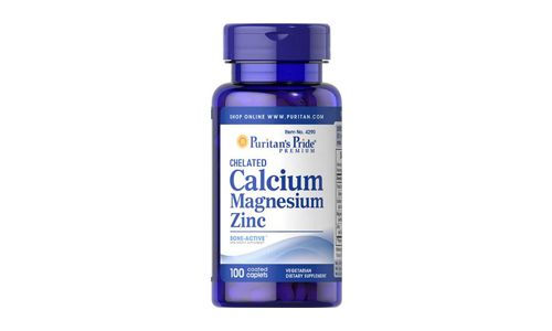 Puritans Pride Chelated Calcium Magnesium Zinc Puritans Pride Chelated Calcium Magnesium Zinc