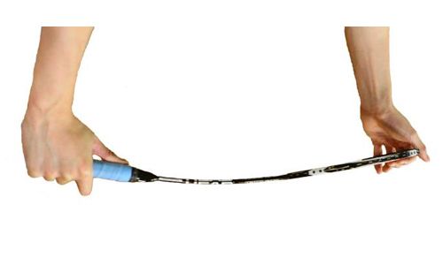 Cek Kelenturan Gagang atau Batang Raket Stiffness of Shaft Cek Kelenturan Gagang atau Batang Raket Stiffness of Shaft