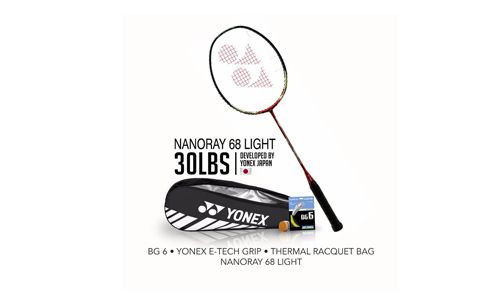 Yonex Bundling NanoRay 68 Light Yonex Bundling NanoRay 68 Light