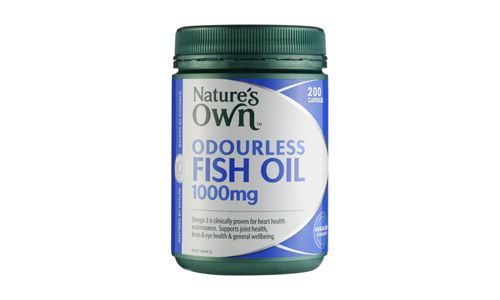 Natures Own Odourless Fish Oil 1000mg Natures Own Odourless Fish Oil 1000mg