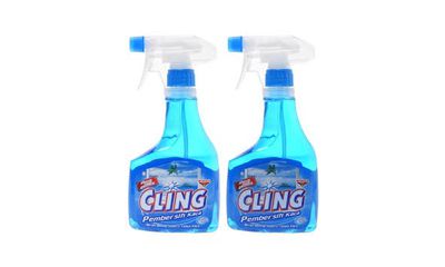 Cling Ocean Fresh Cairan Pembersih Kaca Cling Ocean Fresh Cairan Pembersih Kaca
