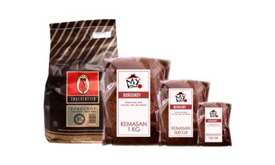 Tulip Burgundy Pure Dark Cocoa Powder