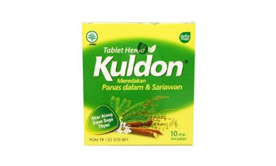 Tablet Herbal Kuldon Sariawan Tablet Herbal Kuldon Sariawan